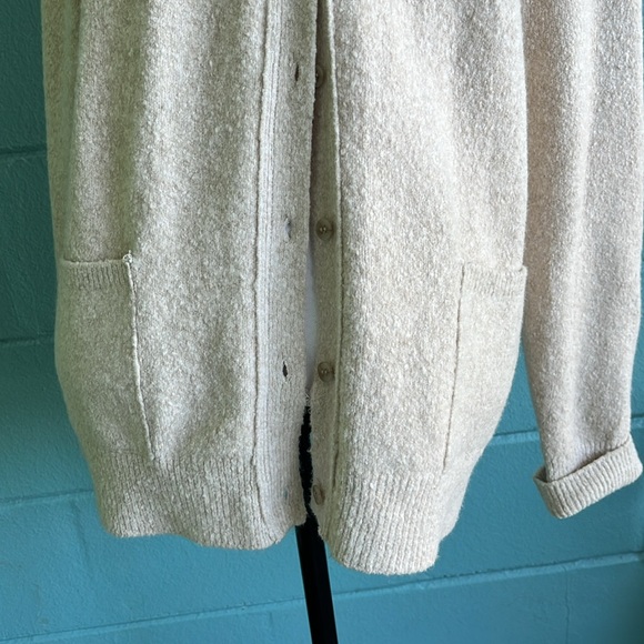 Ann Taylor LOFT Cream Colored Cardigan - Picture 3 of 6